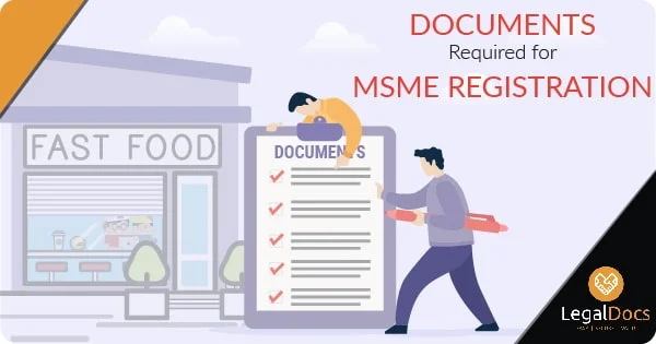 Documents Required for MSME Registration